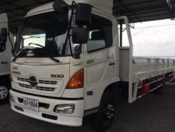 HINO FC9J ปี 2555 ตัว 500 เครื่องยนต์ 170 แรง กะบะเหล็กต่อใหม่ ยาว 6.50 เมตร รถสวย พร้อมใช้งาน