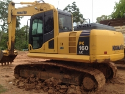 ขายรถแมคโคร PC 160LC-8 ทำงาน 5 พันกว่าชั่วโมง เอกสาร ใบแจ้งจำหน่าย