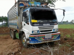 ขาย ISUZU DECA 320 พ่วงแม่ลูก กระบะเนียมคอกเกษตร รถปี 49 ยูโรทู