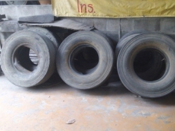 ยางรถบด 4 เส้น พร้อมยางใน ขาย 4000 บาท