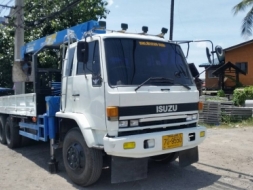 ขายรถ10ล้อ rocky 175 ติดเครน 4.5 ตัน 3ตอน