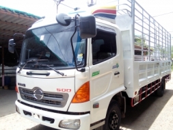 6 ล้อกลาง *Euro.3* HINO *ซีรีย์500* FC9J 175 แรงม้า *คอมมอนเรว* ยาว 6.50 ม.* รถสวยเดิม+สวยจริง