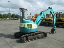 ขายรถขุด ยี่ห้อ YANMAR รุ่น B3-3 เทรดยางหุ้มเหล็ก รถสวย เก่านอกญี่ปุ่น