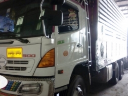 ขาย HINO MEGA 380 พ่วงแม่ลูก กระบะเนียมคอกเกษตรดั๊ม รถปี 54 ไมลวิ่ง 290,000 โล