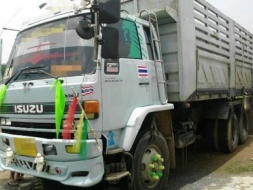 รถบรรทุก 10 ล้อดั๊มพ์ ยี่ห้อ ISUZU 240 แรงม้า นางฟ้าแท้