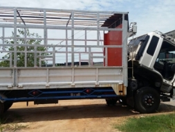 ขาย195 แรง 6ล้อใหญ่ ยาง900 ยาว7 เมตร 084-6575265