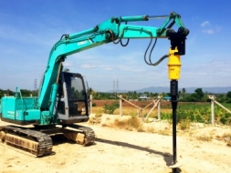 แรงดี เจาะไว ได้งาน! มอเตอร์สว่านเจาะดิน "WIN"