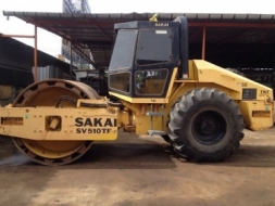 รถบด 10 ตัน Sakai SV510TF (2 เปลือก) ล้อเรียบหุ้มหนาม สภาพเยี่ยม ชม.ต่ำ รถนอกแท้ๆ ยังไม่ผ่านการใช้