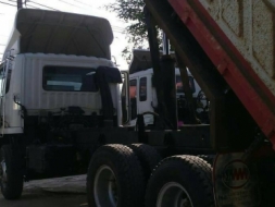 สิบล้อ มิตรซู FUSO 270โบว์ ปี56 แม่ลูกดั้มสามมิตรแท้ สภาพสวยบางเดิม วิ่งน้อย100×××