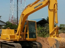 KOMATSU PC100-3 ซื้อเก่านอกมา 2 ปี สภาพดี พร้อมใช้มากครับ