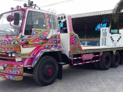 ขายรถ 10 ล้อ 2 เพลา เทลเลอร์รถเกี่ยว ISUZU ร็อกกี้ เครื่อง 6BG1=175 แรงม้า