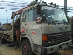 หกล้อ ฮีโน่ FD-EK100 260แรง เครน 4ตัน 3ชัก 4ปอก ช่วงยาว7.20ม สภาพดีพร้อมใช้ ทะเบียนพร้อมโอน