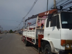 หกล้อ ฮีโน่ FF176-EH700 เครน 3ตัน 4ปอก 3ชัก ช่วงยาว 7.20ม สภาพดีสวยพร้อมใช้งาน ทะเบียนพร้อมโอน