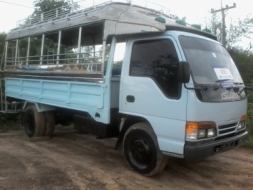 ISUZU 120 แรง เครื่องดี ครัชชีสวย พร้อมหลังคาโดยสาร