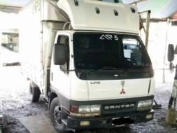 มิตซู แก็สLPG เครื่อง2JZ 3000ccเกียร์ออโต้ ตู้บรรทุกลงเล่ม ป้ายเล็กไม่ติดเวลา