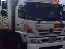 ขายดาวน์ รถดั้มพ์พ่วง 22 ล้อ HINO 380 แรงม้า รถ 12 เดือน ไมล์ 8X,XXX กม.