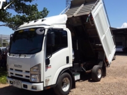 รถห้างมือเดียว (4ล้อ ELF NLR 130) กะบะเลสหนาดั๊ม รถเดิมทั้งคันไม่มีชน ออกห้างพร้อมดั๊ม1,400,000บาทค