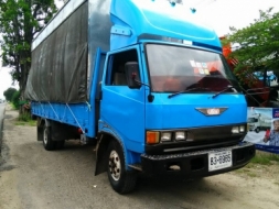 ฮีโน่ 6 ล้อ ตู้บรรทุก ยาว 5.50 เมตร ราคาถูก รถพร้อมใช้งาน