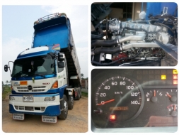 ขายHINO MEGA GY 12ล้อปี'56  ,380แรง เพิ่งวิ่งได้40,000กว่าโล