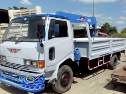 ขายรถบรรทุกหกล้อฮีโน่ KM779 เครื่อง 117 แรงม้าWO4D แน่นมากๆติดเครนทอดาโนท้องวี 3 ตัน 5 ปลอก 4 ชักสวย