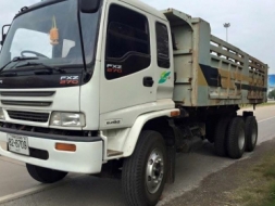 10ล้อ 2 เพลาดั้ม ISUZU DECA FXZ23NFPF 6SD1 270 แรงปี46 ราคาไม่แรง ยางใหม่ 10 เส้นBridgestone แบตใหม่