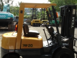 +++ ขายโฟล์คลิฟท์ T.C.M. FG20 ขนาด 2 ตัน (รถนอก 4000 กว่า ชม.) เครื่องยนต์เบนซิน เสา 3