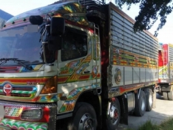 ขายสิบล้อ HINO FM1A 344 ปี53 พ่วงแม่ลูกดั้มเนียมพืชไร่ รถสวยพร้อมใช้งาน