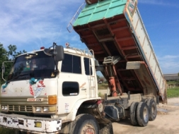 ขายสิบล้อดั้มHino Fm226เครื่องEL100/190แรงเกียร์HOสโลว์ซูโม่