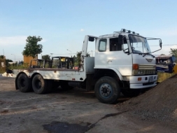 รถสิบล้อ หางเป็ด HINO แบบสองเพลา พร้อมใช้งาน ทะเบียนครบ.