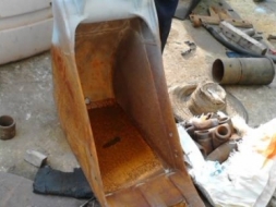 ขายบุ้งกี๋ขุดท่อ กว้าง 35 ซม