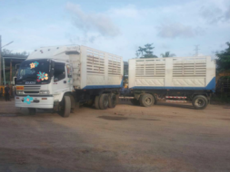 ขายรถบรรทุก 18 ล้อพ่วงแม่ลูกดัมพ์ ISUZU DECA 270 แรงม้าปี 2547 ลูกพ่วงสามมิตร 2 เพลา ราคา 1700000