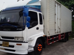 ขายรถ 6 ล้อใหญ่ อีซุซุ DECA FTR. 195 แรง สภาพสวยเดิม เครื่องดี คัชชีสวย ยาว 7.2 เมตร รถห้างแท้ พร้