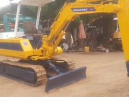 ขายรถขุดแบคโฮ KOMATSU Pc20-5 รถนำเข้าเก่านอก แท้100% (เครื่องแน่น ปั๊มแรง มีกระตายเต่า ระบบไว) รถพ