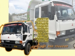 **650,000 บ.ต่อรอง///6ล้อดั้มดิน/ดั้มเกษตร MITSU FUSO-195HP เครื่อง/เกียร์/ช่วงล่าง ใหญ่ ดั้มต่อใหม่