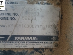 ขายรถแบคโฮ YANMAR รุ่น VIO30-5 มือสองญี่ปุ่น มือถือ 0614194021ํฤ