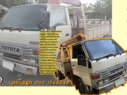 **319,000 บ.ต่อรอง/// 6ล้อติดเครน TOYOTA DYNA-136แรง พร้อมเครน UNIC-2.3ตัน รถประกอบนอก เล่มทะเบียนคร