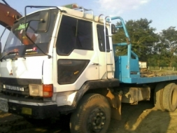 สิบล้อ มิตซู FUSO FN527MA195 pawer ทิฟฟี โลไฮ10สปีส 2เพา พื้นเรียบตีนเป็ด สภาพดีพร้อมใช้ เอกสารพร้อม