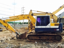ขายรถแบคโฮ KOMATSU pc 120-5 รถสวยพร้อมใช้ราคาถูก 690,000 090-772-3710 090-772-3708