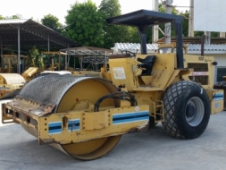 ขายรถบดอัดสั่นสะเทือนล้อเรียบ 10 ตัน BITELLI C100 รถเก่าอเมริกา ไม่เคยใช้งานในไทย