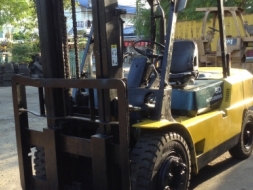 +++ ขายโฟล์คลิฟท์ MITSUBISHI FD50 ขนาด 5 ตัน เครื่องยนต์ดีเซล เสา 3 เมตร เกียร์ออโตเมติค ง