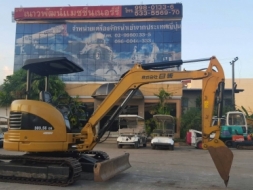 รถขุด CAT 303.5C CR รุ่นใหม่ล่าสุด ทำงานเร็วมาก รายละเอียดสอบถามที่ 08 - 60044333 คุณชุมพลหรือ www.
