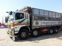 ขายHino mega 12ล้อ ดั้ม อู่เบิ้ม กระบะปรีเนียม ชุดใหญ่ ปี2546