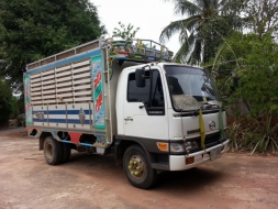 ขาย6ล้อกลาง HINO FB4J ดั้มเกษตร เครื่อง4สูบ JO5C 135แรง