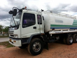 ขายISUZU DECA 2เพลา พร้อมท้งค์ เครื่อง270แรง