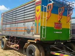 ขายลูกพ่วง2เพลา ดั้มได้ กระบะปรีเนียม6.40เมตร