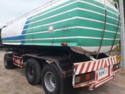 ขายหางพ่วง3เพลา พร้อมแท้งค์ ความจุถุง16,000ลิตร