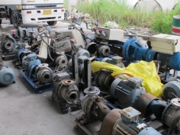 ขายมอเตอร์พร้อมชุดปั้มเคมี สแตนเลส