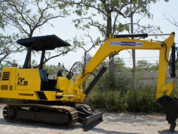 รถขุดขนาด 3 ตัน แทรคเหล็ก ราคาถูก