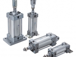 กระบอกลม นิวเมติกส์ mindman MCQA Series แบบสี่เสารั้ง