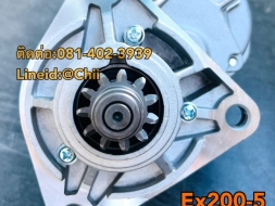 ไดสตาร์ท Ex200-5 hitachi ขายอะไหล่แบคโฮ บางนา บางพลี
